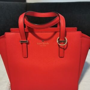KATE SPADE Hayden Tote in Cherry Red